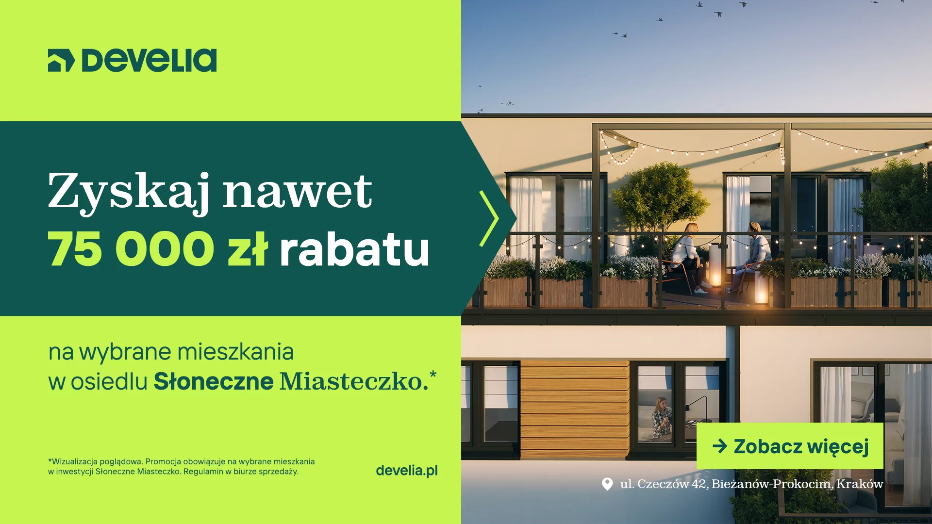 Zyskaj Rabat w inwestycji Słoneczne Miasteczko