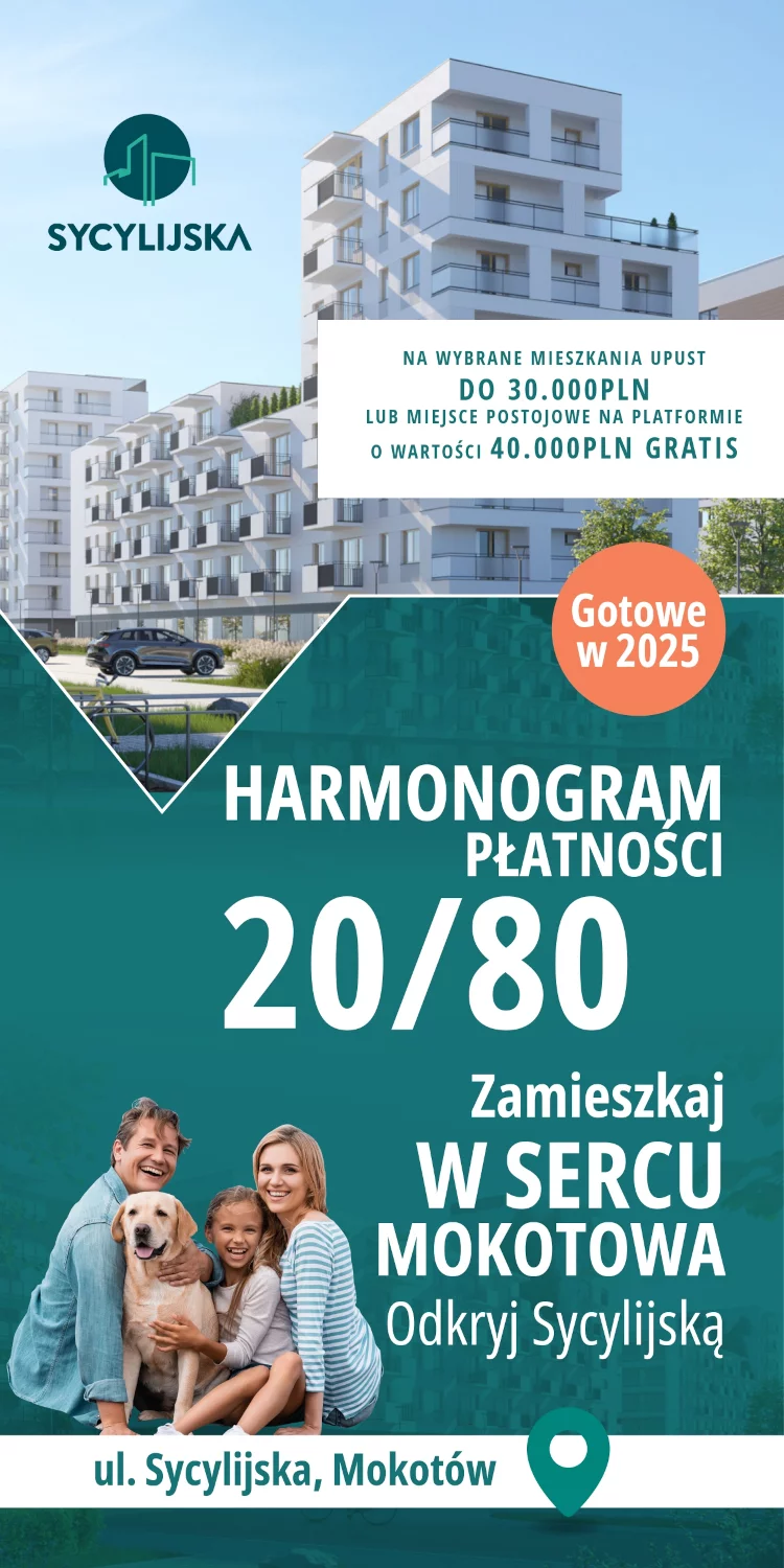 Harmonogram płatności 20/80