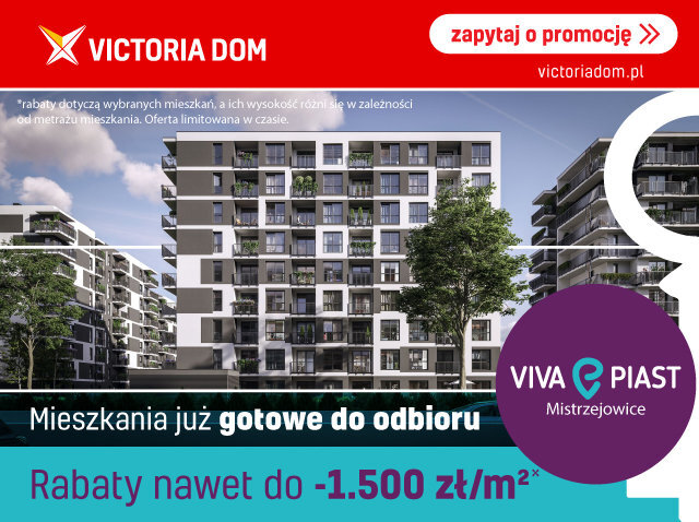 Promocja w inwestycji Viva Piast