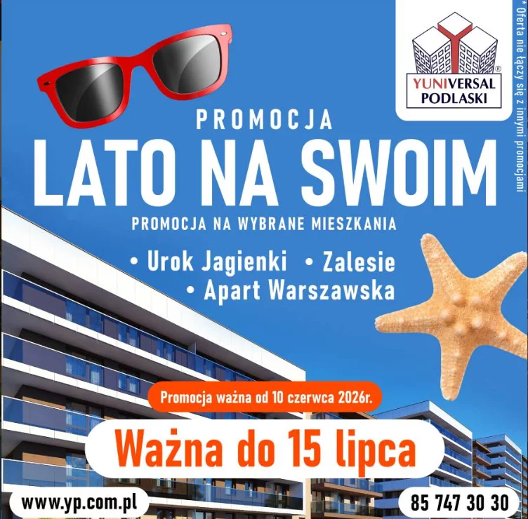 Lato na swoim, promocja na wybrane mieszkania!