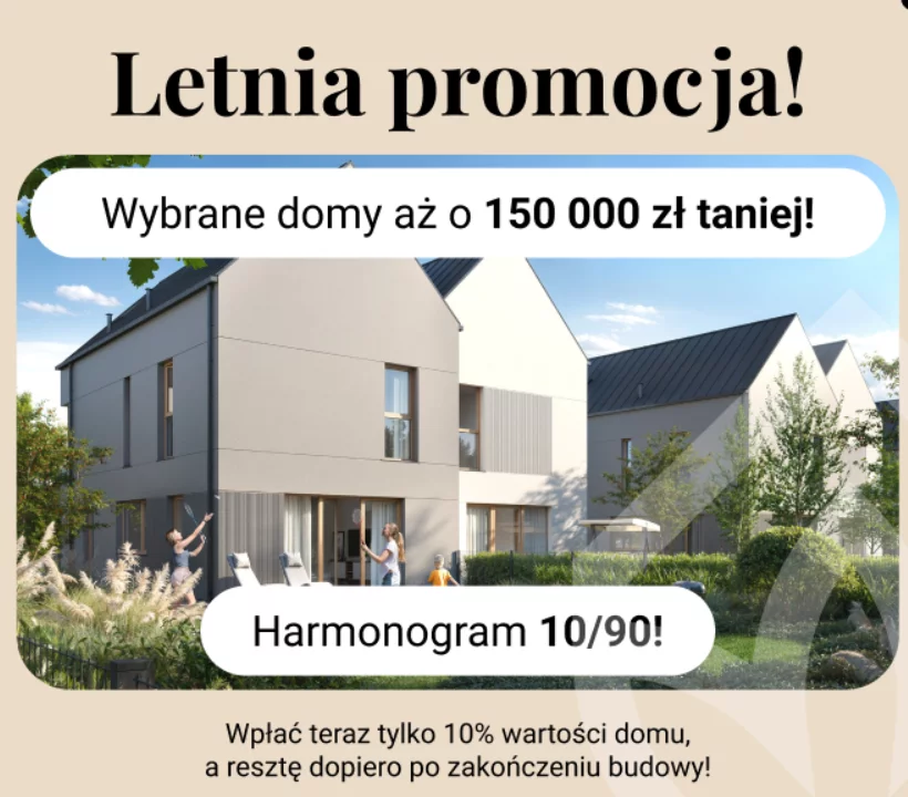 Letnia promocja w inwestycji Zielone Mysiadło! 