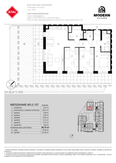 Mieszkanie, 85,74 m², 4 pokoje, parter, oferta nr M3.0.157