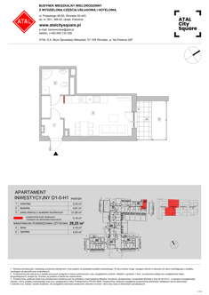 Lokal inwestycyjny, 29,25 m², parter, oferta nr D1-0-H1