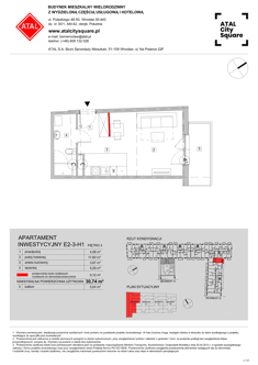 Lokal inwestycyjny, 30,74 m², 3 piętro, oferta nr E2-3-H1