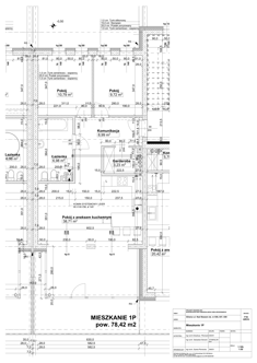 Mieszkanie, 78,42 m², 3 pokoje, parter, oferta nr P1