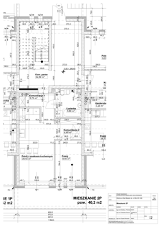 Mieszkanie, 46,20 m², 2 pokoje, parter, oferta nr P2