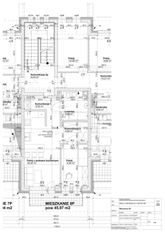 Mieszkanie, 45,97 m², 3 pokoje, 2 piętro, oferta nr P8