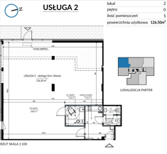 Obiekt, 126,50 m², oferta nr 2