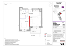 Mieszkanie, 37,65 m², 2 pokoje, parter, oferta nr B15/D072