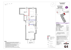 Mieszkanie, 62,74 m², 3 pokoje, 1 piętro, oferta nr B15/D074