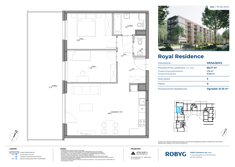 Mieszkanie, 66,17 m², 3 pokoje, parter, oferta nr RR/6A/B/0/2