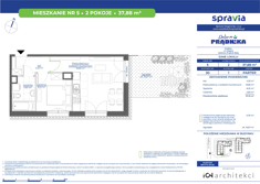 Mieszkanie, 37,88 m², 2 pokoje, parter, oferta nr 30-05