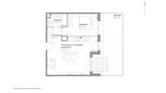 Mieszkanie, 46,53 m², 2 pokoje, parter, oferta nr E.138