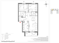 Mieszkanie, 65,62 m², 3 pokoje, 4 piętro, oferta nr D/036/M