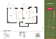 Mieszkanie, 83,88 m², 4 pokoje, parter, oferta nr D086