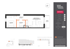 Mieszkanie, 37,20 m², 2 pokoje, 3 piętro, oferta nr C-03-19-K5