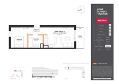 Mieszkanie, 37,20 m², 2 pokoje, 5 piętro, oferta nr C-05-21-K5