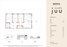 Mieszkanie, 75,05 m², 4 pokoje, parter, oferta nr B_M001