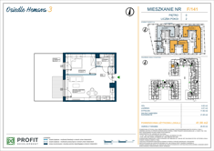 Mieszkanie, 41,90 m², 2 pokoje, parter, oferta nr 141