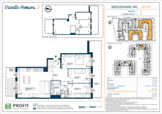 Mieszkanie, 86,72 m², 4 pokoje, parter, oferta nr 170