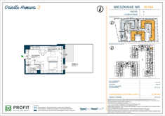 Mieszkanie, 31,56 m², 1 pokój, parter, oferta nr 184