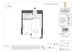 Mieszkanie, 36,71 m², 1 pokój, 18 piętro, oferta nr A.191