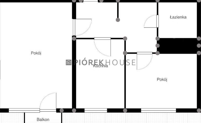 Mieszkanie 48,00 m², piętro 9, oferta nr , 65178/6624/OMS, Warszawa, Mokotów, Mokotów, Burgaska-idx