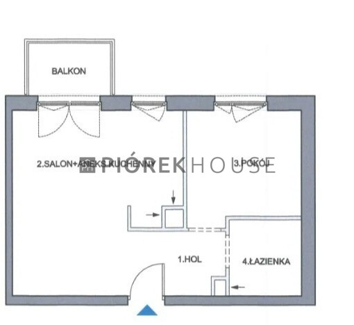 Mieszkanie 39,65 m², piętro 2, oferta nr , 64838/6624/OMS, Warszawa, Ursus, Ursus, Kompanii AK "Goplana"-idx