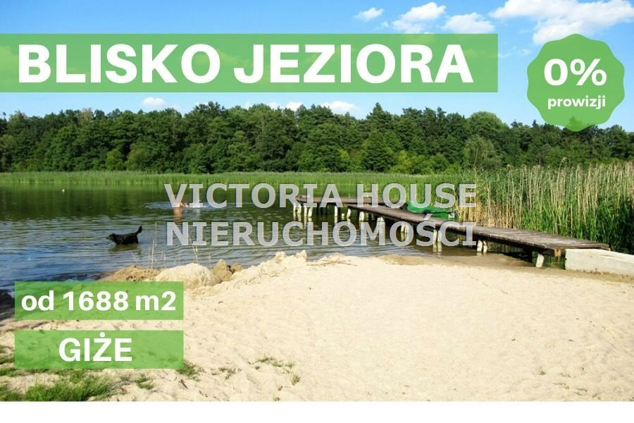 Działka 1 688,00 m², oferta nr , VIC-GS-483, Giże-idx