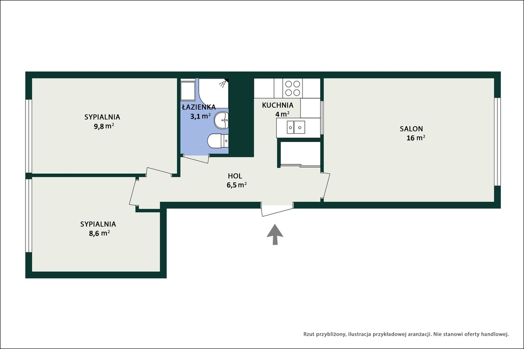 Mieszkanie 48,00 m², piętro 1, oferta nr , 1082/14727/OMS, Warszawa, Bielany, Bielany, Przytyk-idx