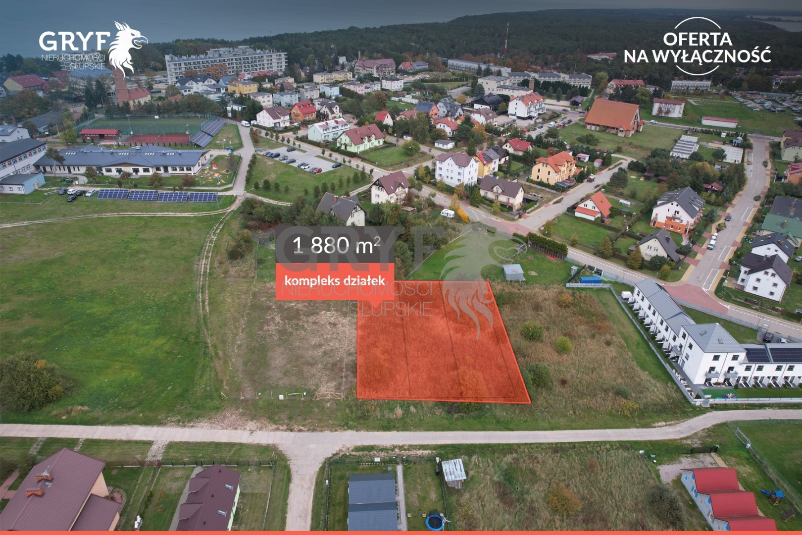 Działka 1 880,00 m², oferta nr , GRS-GS-2018, Jarosławiec, Dorszowa-idx