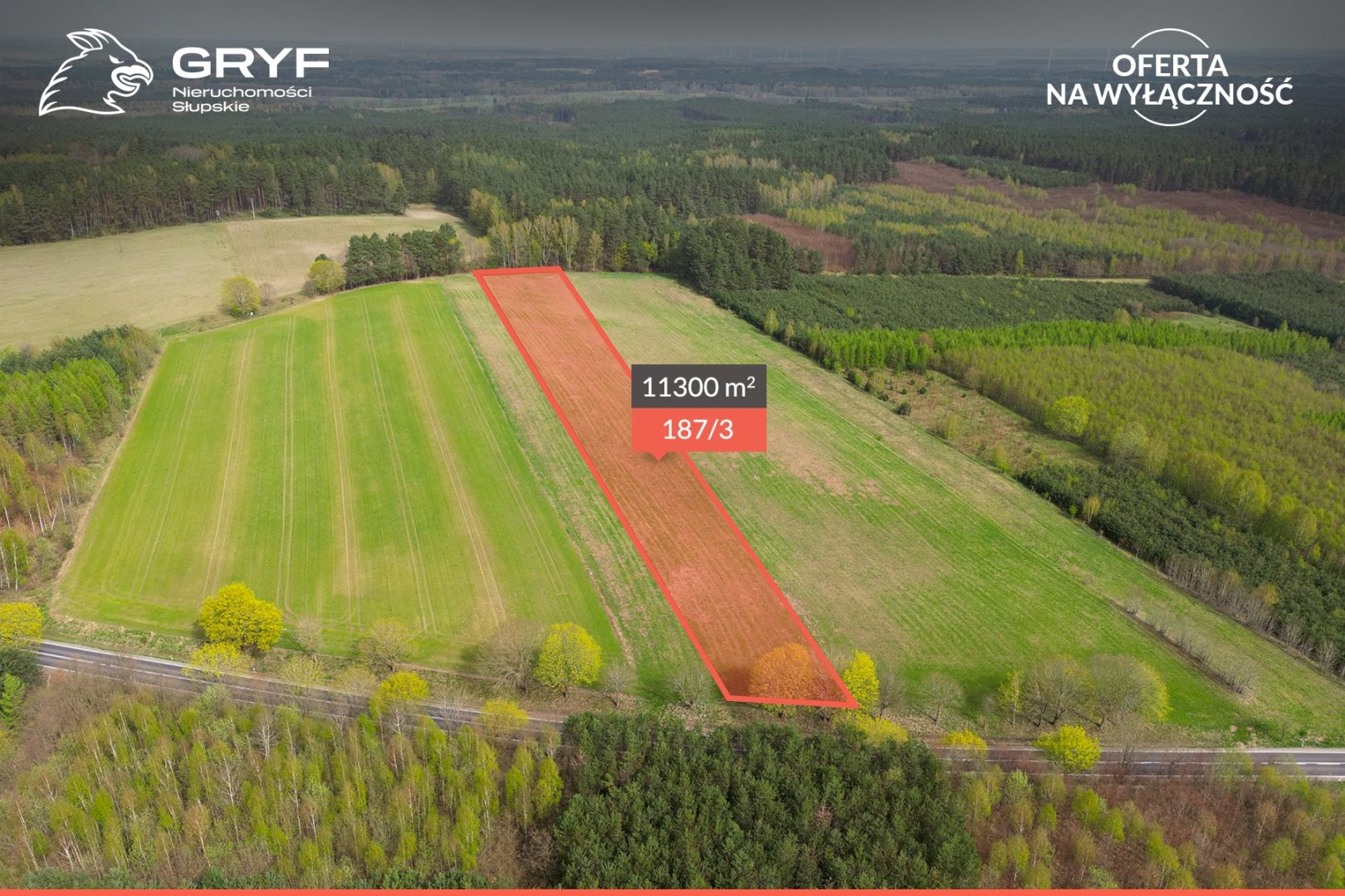 Działka 11 300,00 m², oferta nr , GRS-GS-2520, Kępice-idx