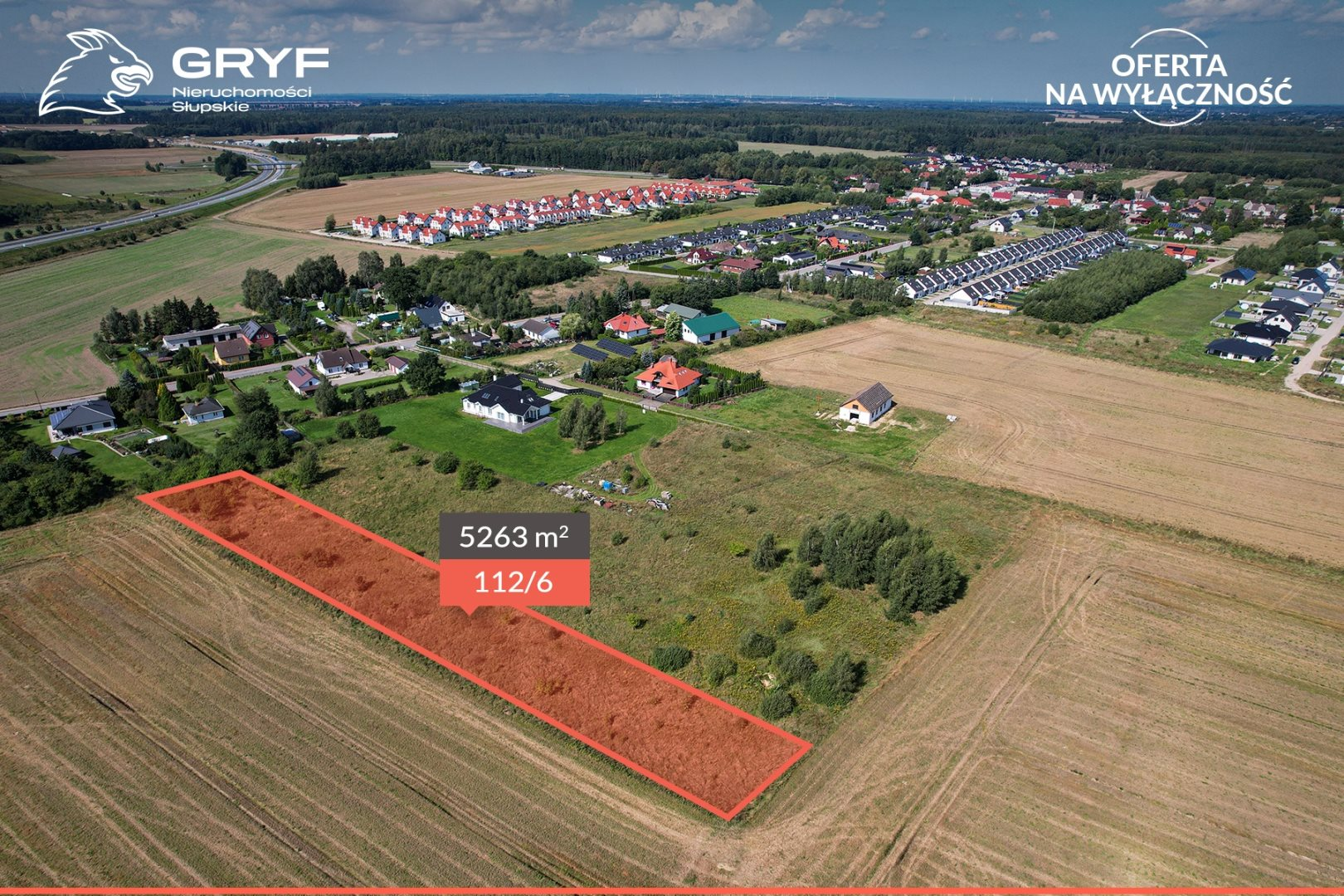 Działka 5 263,00 m², oferta nr , GRS-GS-2659, Kobylnica-idx