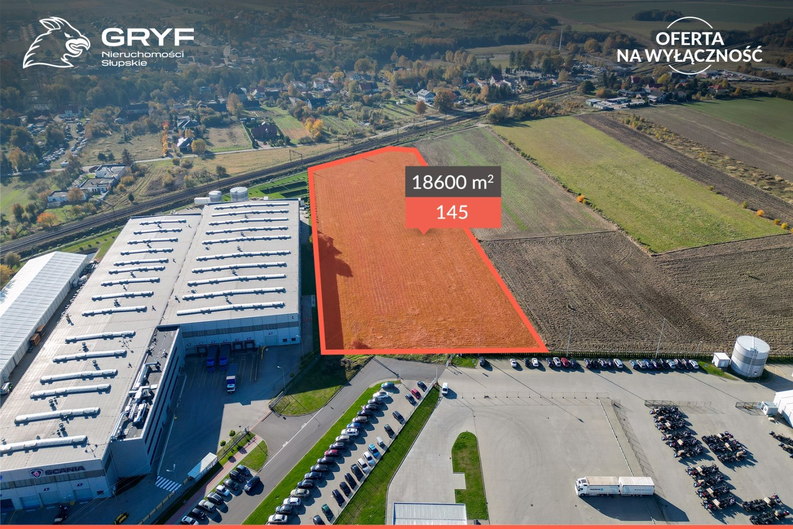 Działka 18 600,00 m², oferta nr , GRS-GS-2724, Kobylnica-idx