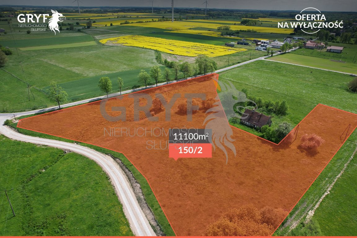 Działka 11 100,00 m², oferta nr , GRS-GS-1890, Nowy Jarosław-idx