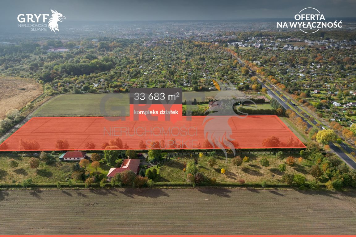 Działka 33 683,00 m², oferta nr , GRS-GS-2013, Słupsk-idx