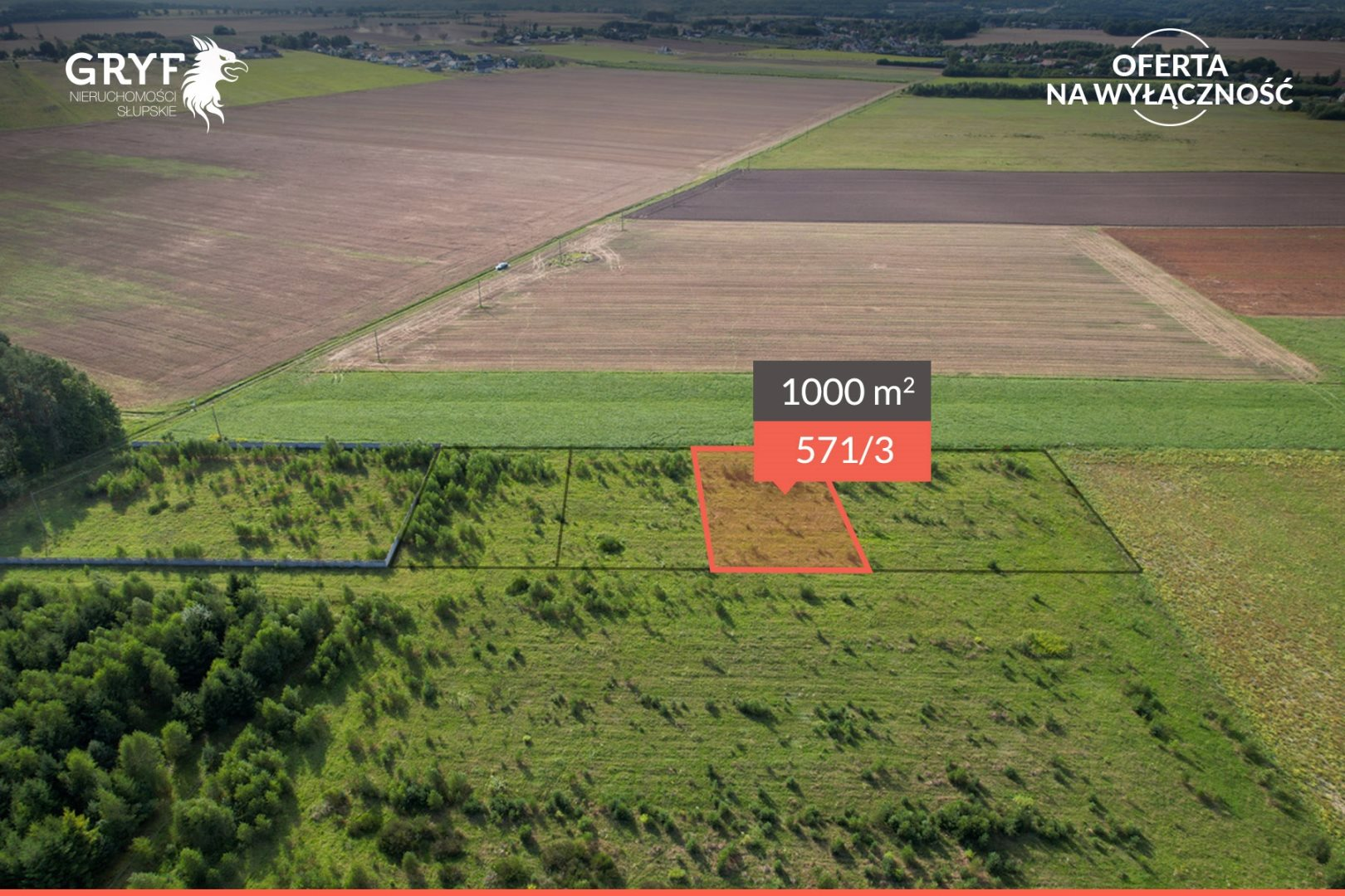 Działka 1 000,00 m², oferta nr , GRS-GS-2296, Słupsk-idx