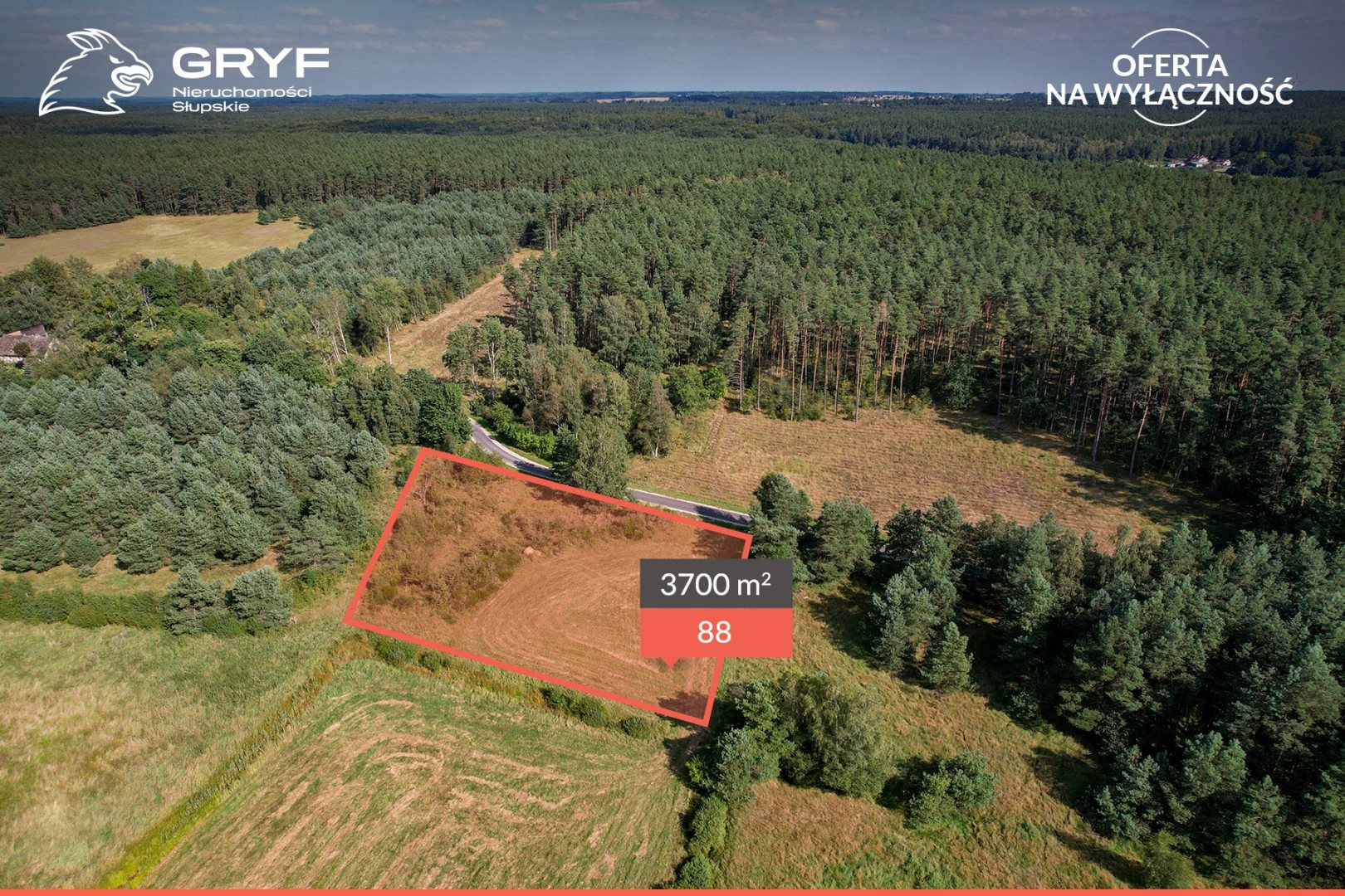 Działka 3 700,00 m², oferta nr , GRS-GS-2690, Słupsk-idx