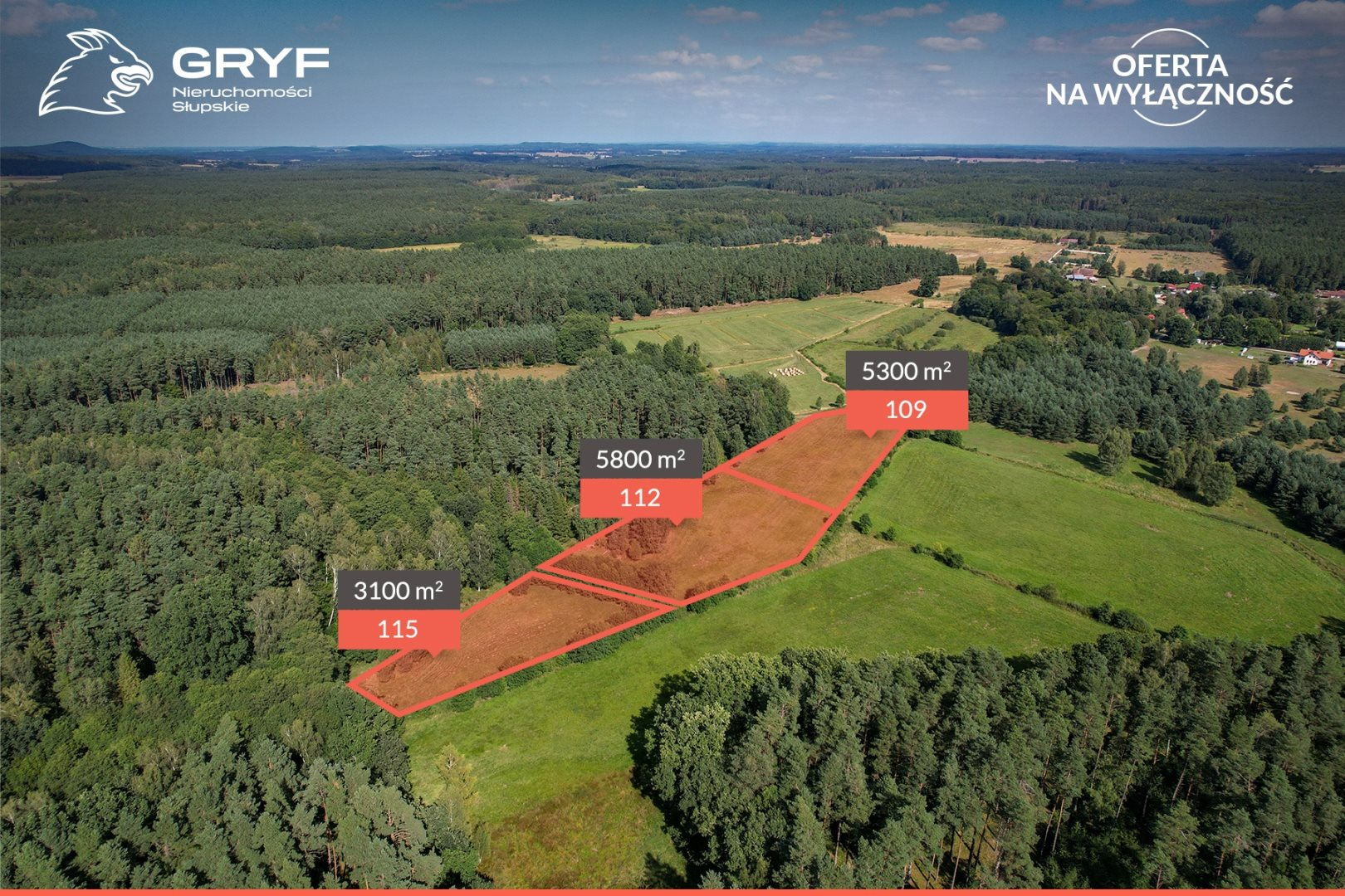 Działka 3 100,00 m², oferta nr , GRS-GS-2689, Słupsk-idx