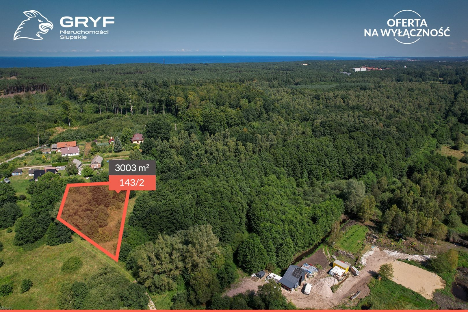 Działka 3 003,00 m², oferta nr , GRS-GS-2643, Ustka-idx