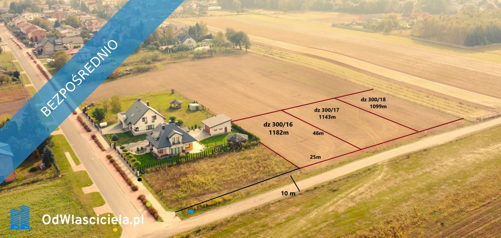 Działka 1 099,00 m², oferta nr , 30981, Brzeziny, Kordeckiego-idx