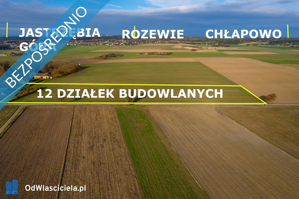 Działka 1 396,00 m², oferta nr , 12773, Mieroszyno, Żwirowa-idx