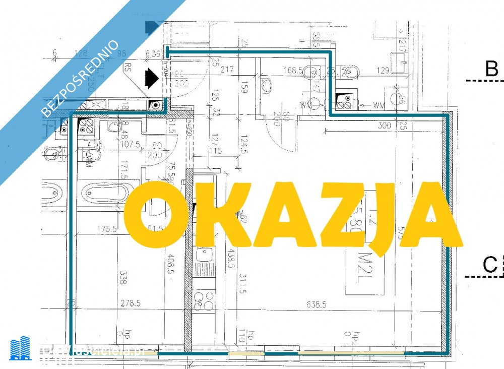 Mieszkanie 58,00 m², parter, oferta nr , 31389, Kraków, Prądnik Biały, os. Wolfganga Amadeusa Mozarta-idx