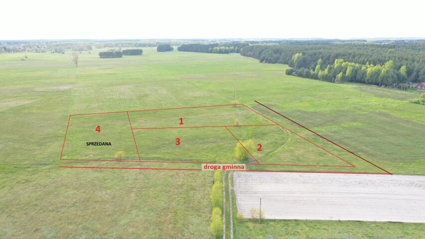 Działka 2 033,00 m², oferta nr , 1945, Gietki-idx