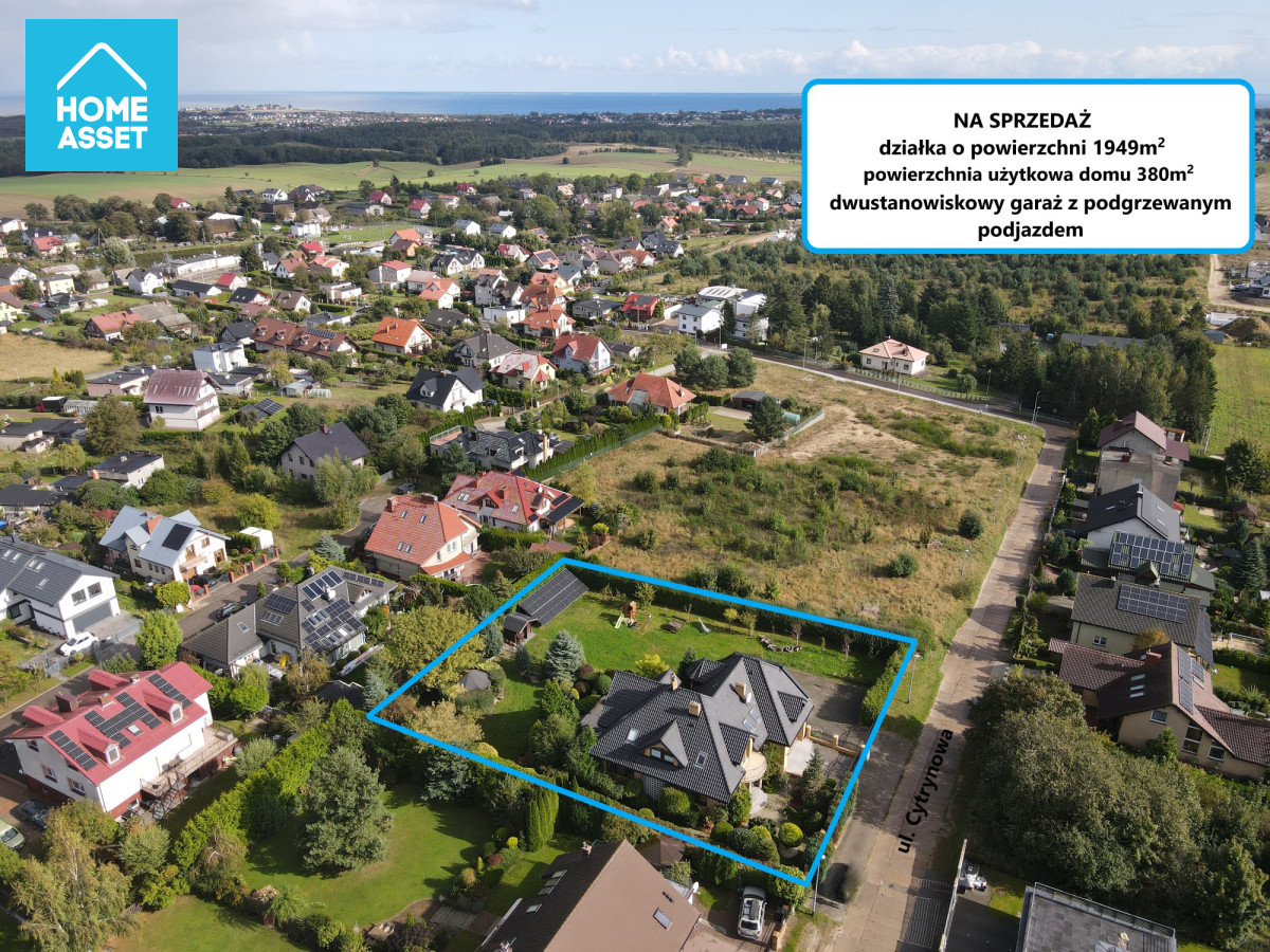 Dom i rezydencja 380,00 m², oferta nr , HS960171, Dębogórze, Cytrynowa-idx