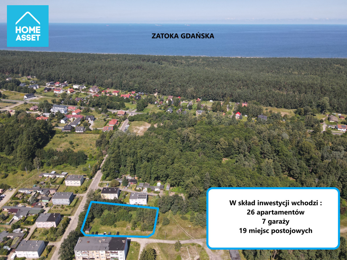 Działka 870,00 m², oferta nr , HS935456, Gdańsk, Wyspa Sobieszewska, Sobieszewo, Kwiatowa-idx