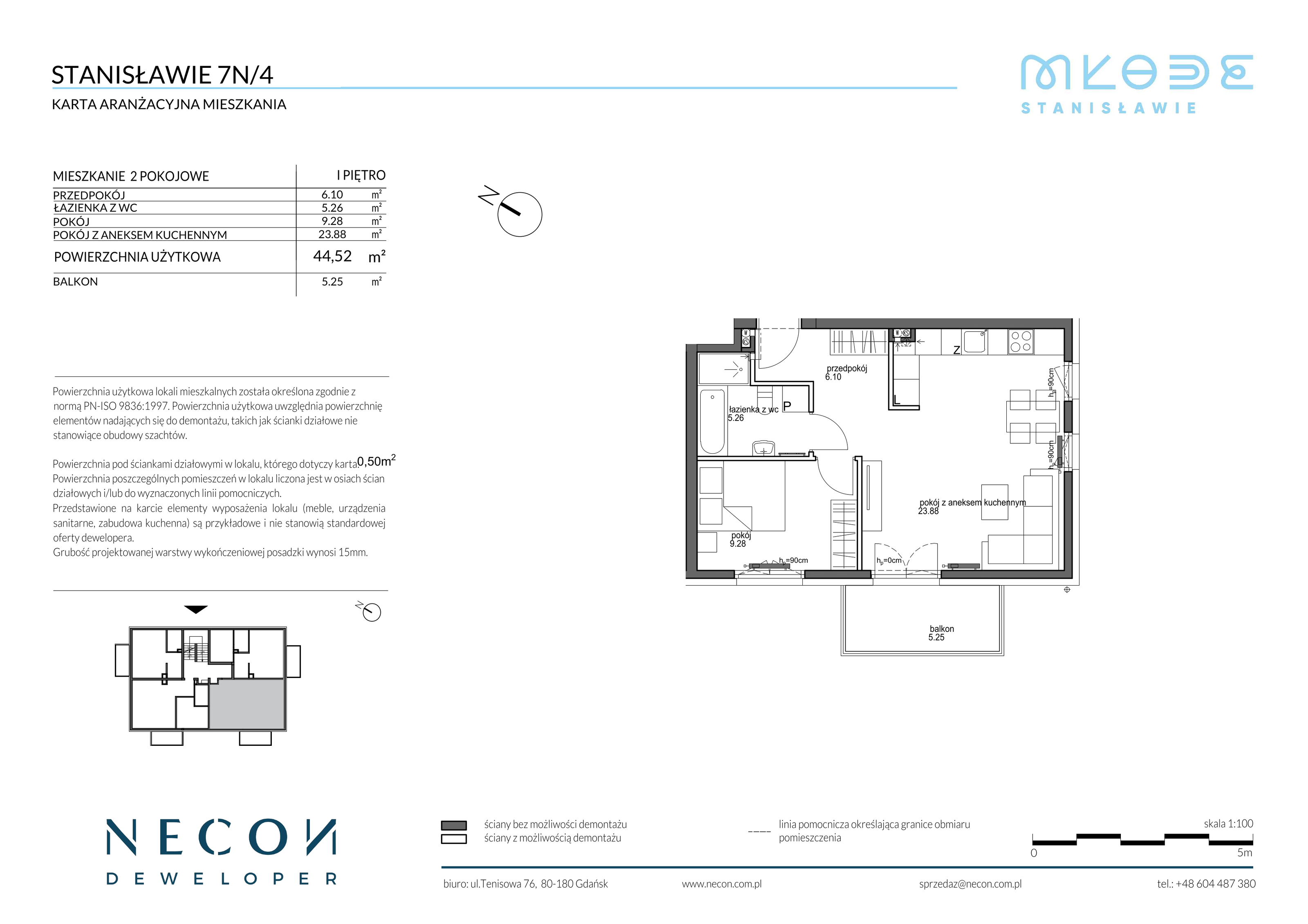 Mieszkanie 39,97 m², piętro 1, oferta nr B13/3, Młode Stanisławie, Stanisławie-idx