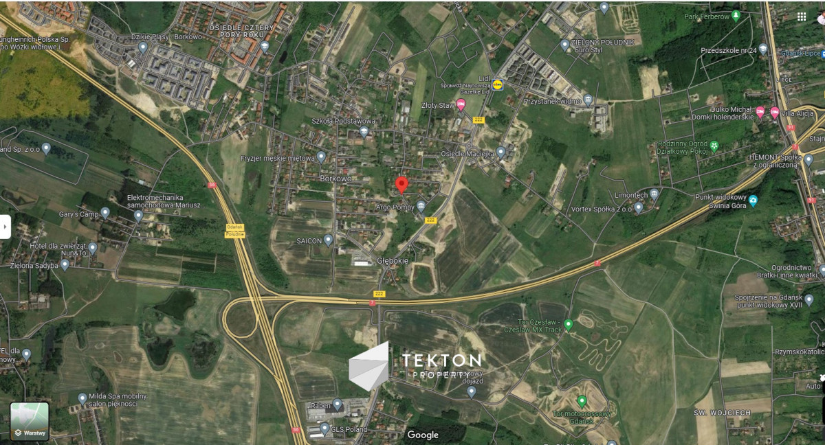 Działka 1 553,00 m², oferta nr , TC474225, Borkowo, Nasza-idx