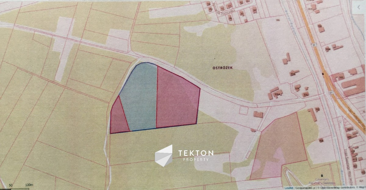 Działka 3 503,00 m², oferta nr , TC986440, Gdańsk, Trakt Św. Wojciecha-idx