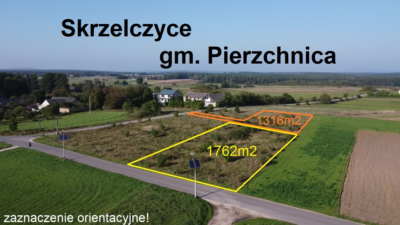 Działka 1 316,00 m², oferta nr , 9773445, Skrzelczyce-idx